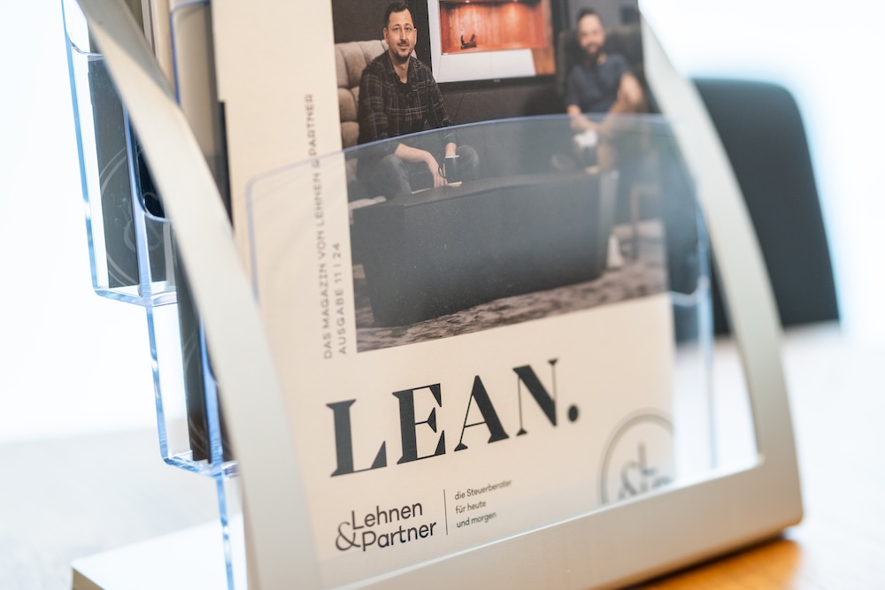 LEAN. - Das Magazin - Lehnen & Partner Mandantenzeitschrift